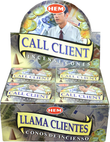 Encens HEM Call Client en Cônes